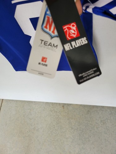 Daniel Jones #8 NY Giants Jersey Kids 2T Blue And White New NFL - Picture 3 of 4