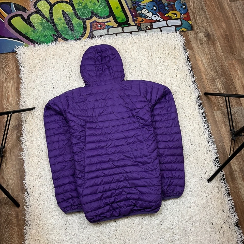 RAB Jacket Women's Hooded Insulated Pertex Microlight Alpine Down UK 16 Violet V - Image 2 of 4