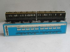 Märklin 4207 -Spur H0 - Preußischer Doppel-Abteilwagen 2. Klasse der KPEV in OVP