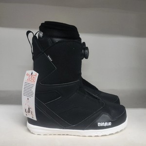 Bottes De Snowboard ThirtyTwo STW Double Boa – Taille US 13, Noir, Modèle 2025 Neuf