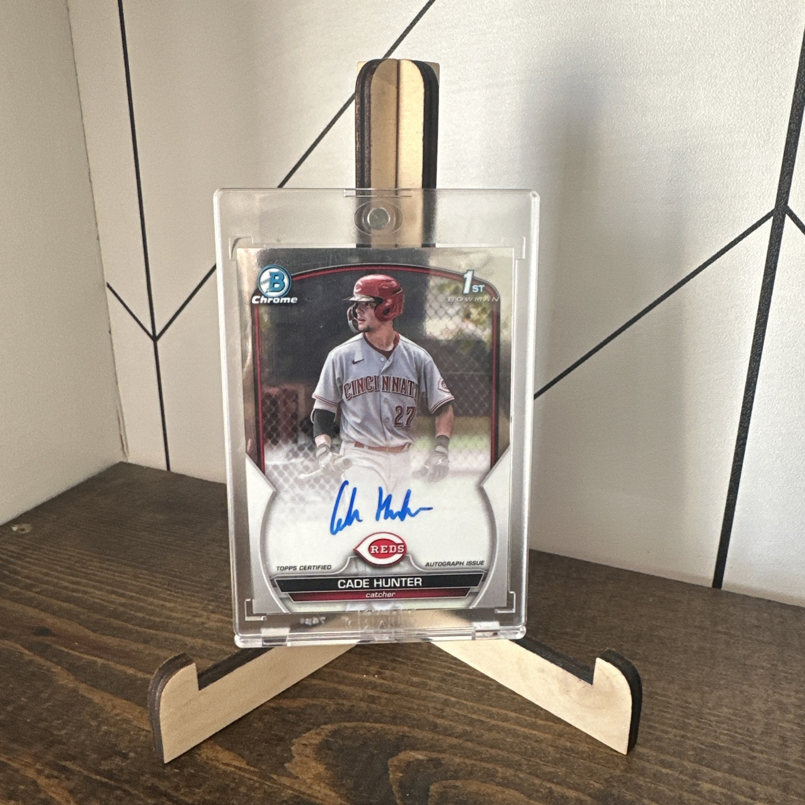 2023 Bowman Chrome Prospect Autographs #CPACH Cade Hunter Auto