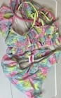 Betsy Johnson Girls Two Piece Swimsuit Iridescent Mermaid Size Medium Pastel 10 — photo 6