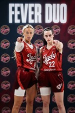 Caitlin Clark,Sophie Cunningham  4x6 Photo WNBA Indiana Fever Legends