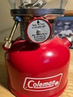 Vintage Single Mantle COLEMAN LANTERN 1973 Beautiful RED — photo 4