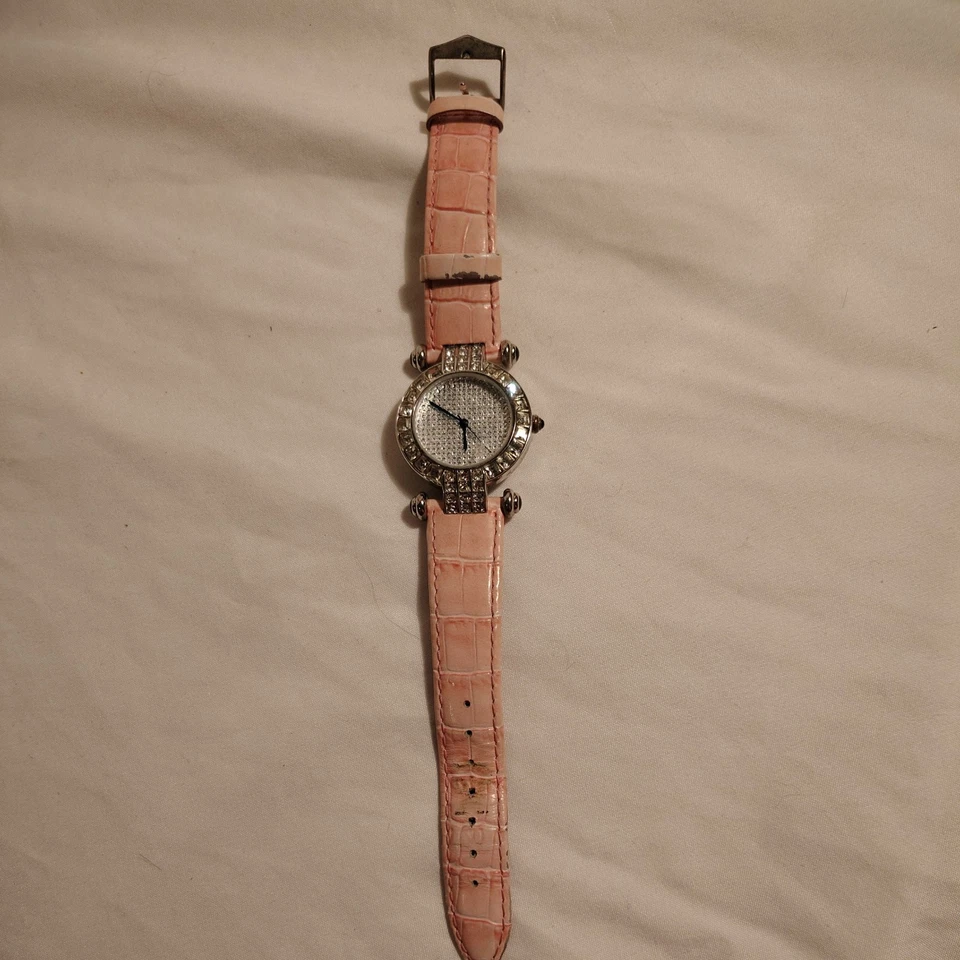 Reloj ADRIANNE VITADINI Mujer, Estrás Incrustación, Correa Cuero - Necesita Batería Foto 2 de 4