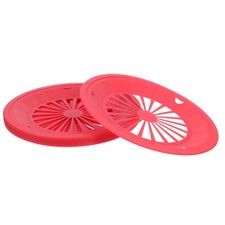  12pcs Reusable Paper Plate Holders Paper Plates Support Base for Outdoor