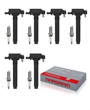 Marsram Ignition Coil UF648 & Double Iridium Spark Plug 97390 Compatible with...