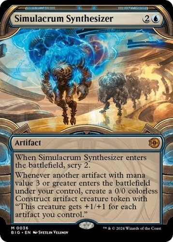 Simulacrum Synthesizer (Showcase) - Near Mint MTG