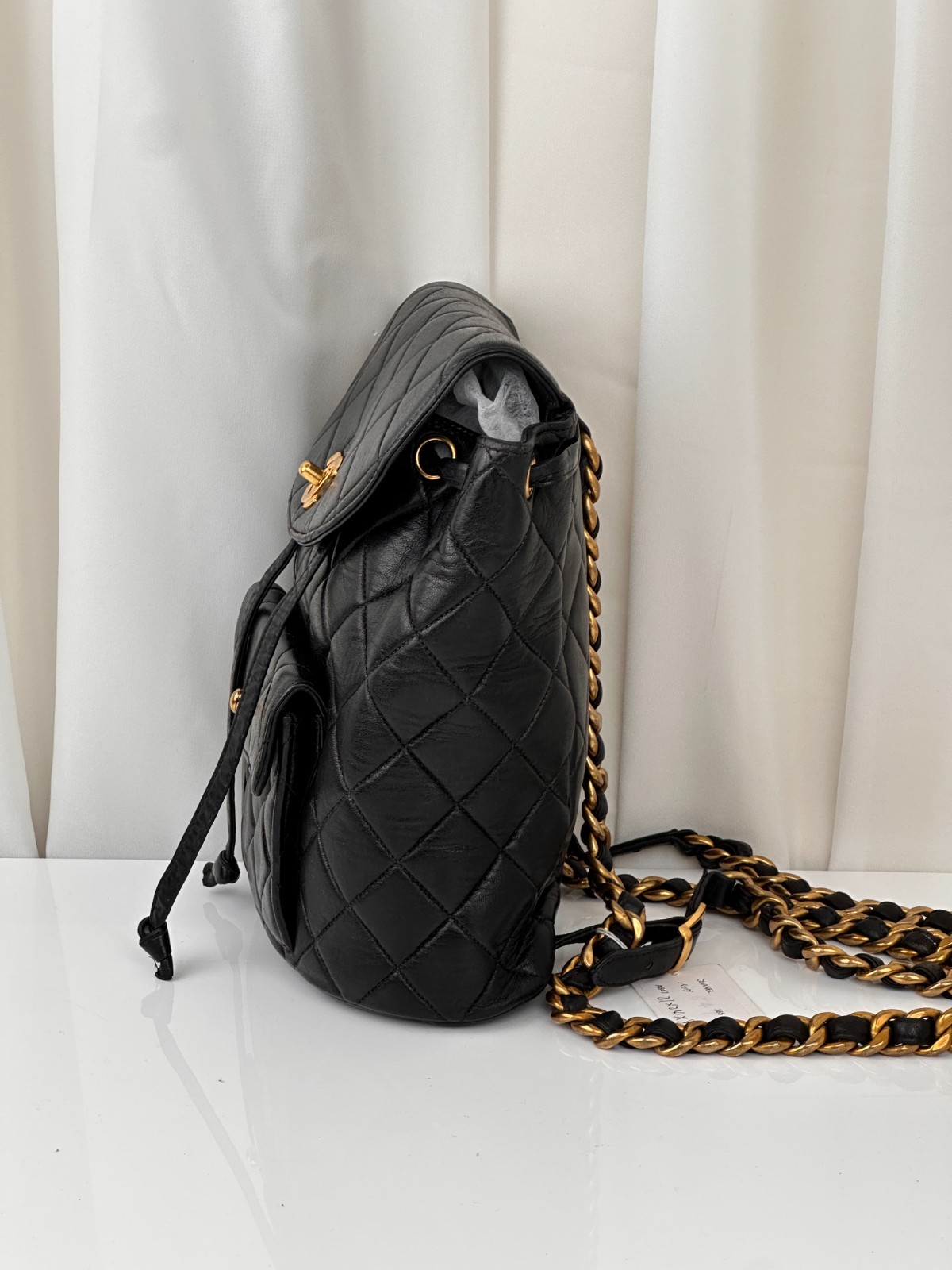 CHANEL Matelassé Backpack Duma A847 image 4