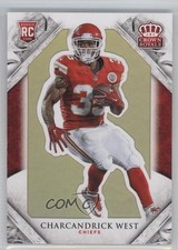 2015 Panini Crown Royale Rookie Retail Bronze Charcandrick West #128 1s8