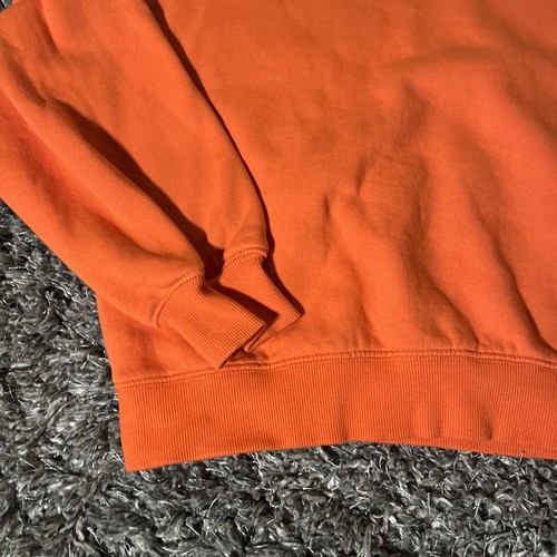 Chicago Bears Wear By Erin Andrews Cropped Hoodie Women’s Large Orange Spell Out - Picture 22 of 24