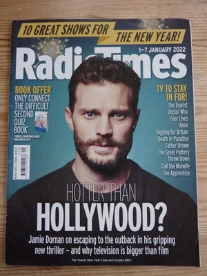 Radio Times 1-7 January 2022 - The Tourist, Jamie Dornan - Image 1 of 4