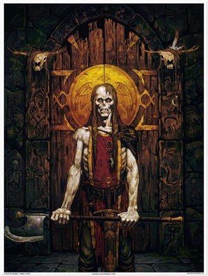 Guardian by Gerald Brom  (1995) - Fantasy Art Poster