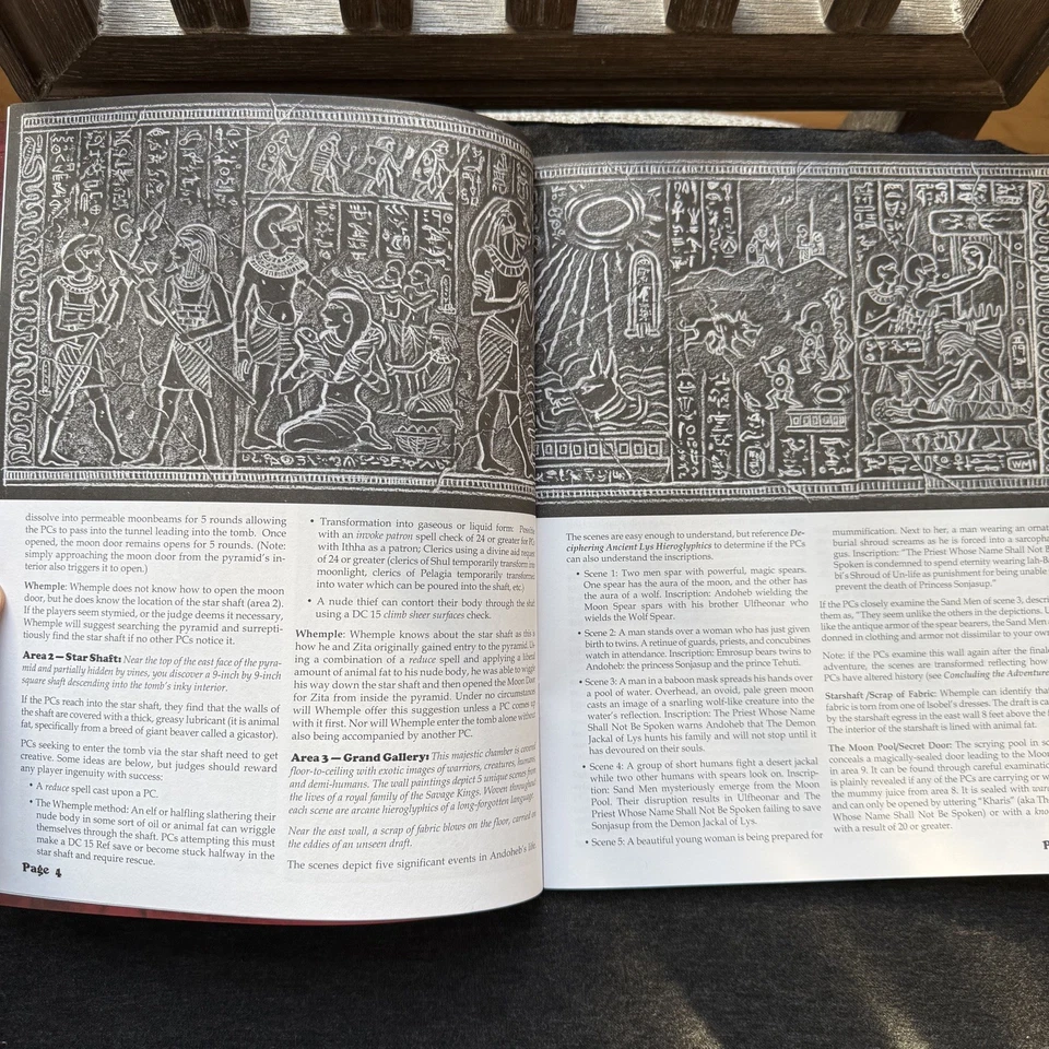 DCC Tomb of the Savage Kings Juego de rol gratuito Día 2021 Dungeon Crawl Classics Foto 4 de 4
