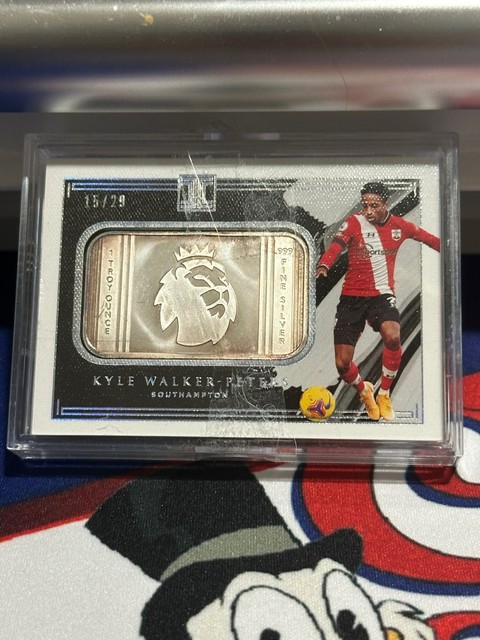 2020-21 Kyle Walker-Peters Panini Impeccable 1 Troy oz .999 Silver Bar /29