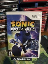 Sonic Unleashed (Nintendo Wii, 2008) Complete W/ Manual CIB TESTED