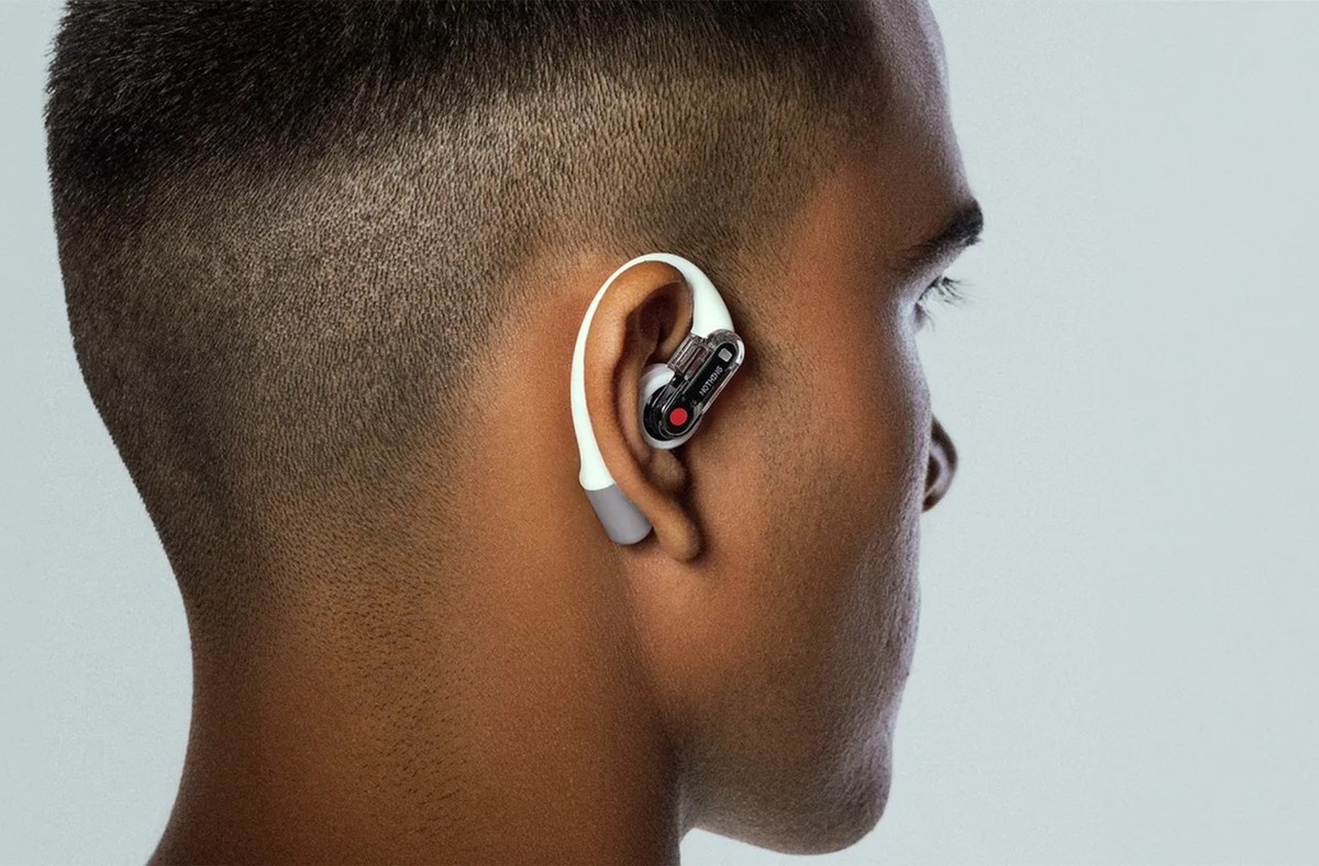 Nothing Ear (open) White – Stylish, comfortable open-ear wireless