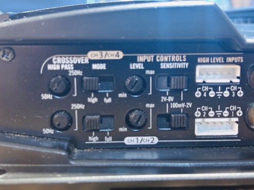 BOSS Audio Systems PV3700 5 Channel Car Amplifier 3700 Watts Full Range Variable - Picture 8 of 10