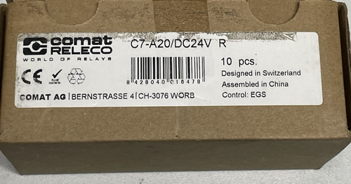 10 Stück / Comat Releco / Miniaturrelais / C7-A20/DC24V R - Picture 2 of 2