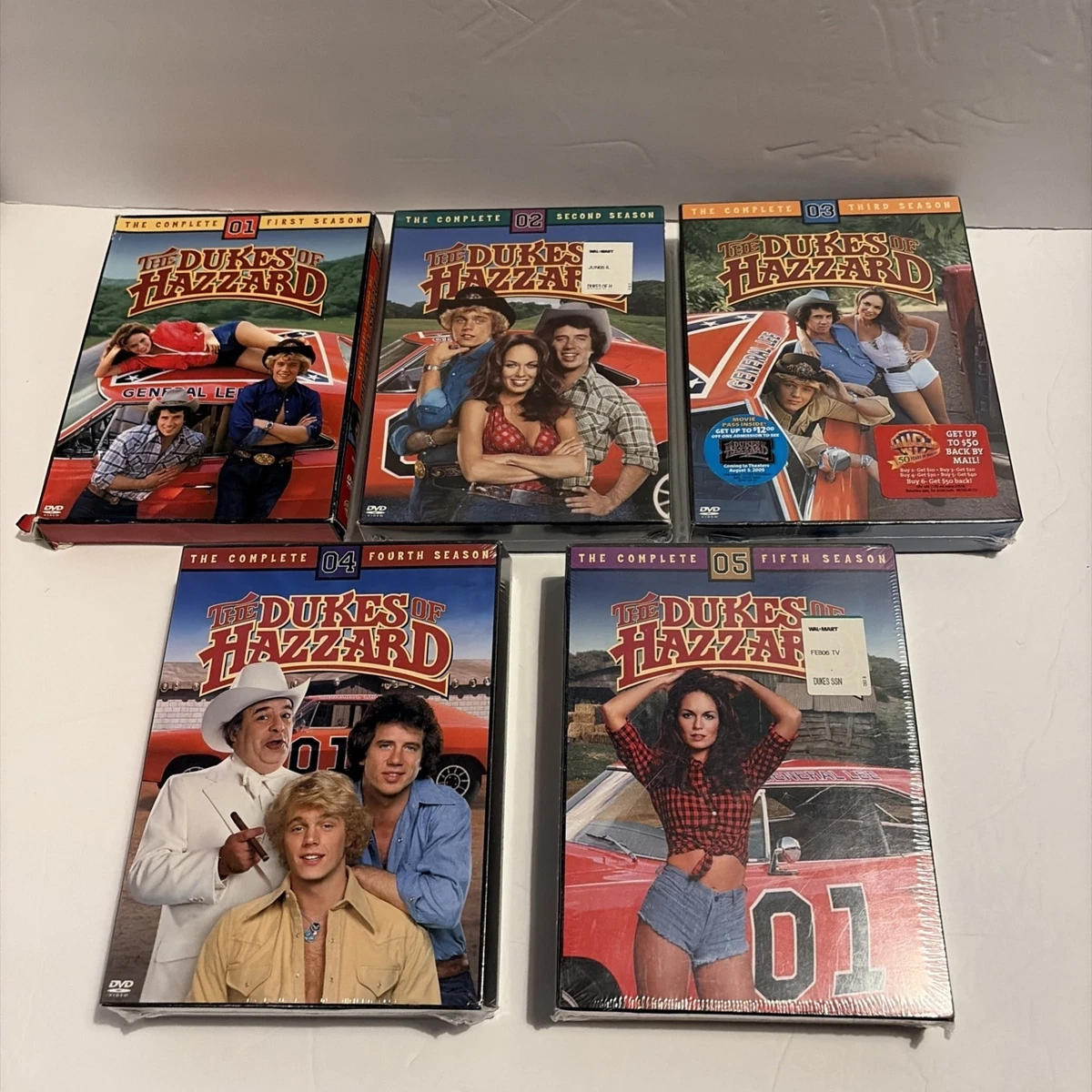 1979 The Dukes of Hazzard TV Complete Series Box Set DVDs & Blu