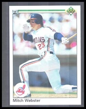 1990 Upper Deck #730 Mitch Webster