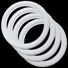 12 White Wall Tyre Inserts Omega Portawall Set Of 4 With Fast Shipping