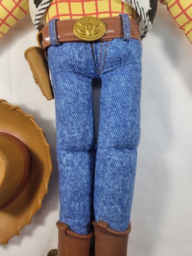 Disney Pixar Thinkway Toy Story Woody Talking Doll 16” Working Voice and Eyes - Picture 5 of 22