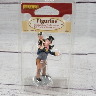 Vintage lemax 2000 Bob cratchit and tiny Tim Figurine sealed