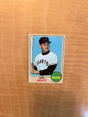 1968 TOPPS BASEBALL #419 JACK HIATT!! $1 SHIPPING!! - Image 1 of 2