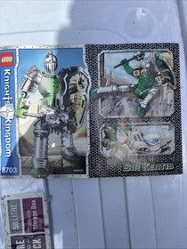 RARE RETIRED LEGO 8703 Knights Kingdom Sir Kentis 