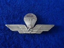 A12-09) Original Mil. Parachutista Fallschirmspringer Abzeichen Airborne Italien
