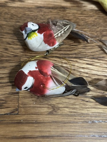 Vintage Crafting Birds Lot Color Variety 16 - Picture 4 of 12