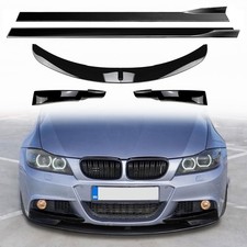 BODY KIT FITS BMW 3 SERIE E90 E91 M SPORT FRONT SPOILER LIP SIDE SKIRTS BLADE
