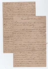 CIVIL WAR LETTER - 4th PA Cavalry "Dashing Brigade" - Raid Along Weldon Railroad