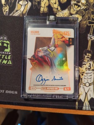 Bo Jackson Battle Arena Update #BFA-86 Wizard Fire Auto /50 Ozzie Smith