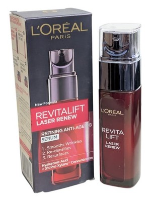 L'Oreal Revitalift Laser Renew Refining Anti Ageing Serum 1oz /30ml