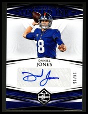 2020 Panini Limited #LI-DJ Daniel Jones Limited Ink #/15