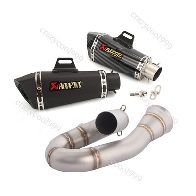 703RR 2024-2026 For Zontes 703R 2025-2026 Exhaust System Mid Link Pipe Muffler