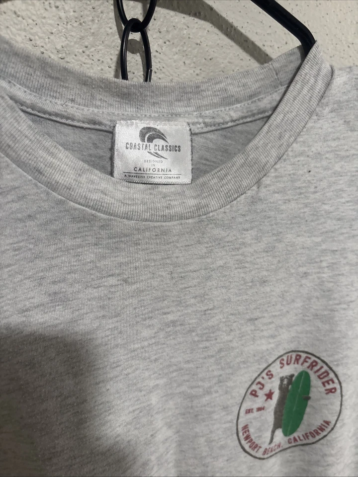 Camiseta PJ Surfrider Newport Beach California Talla Mediana Foto 3 de 3
