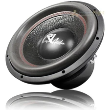 12" RI Audio Subwoofer 1800 Watts Max Dual 4 Ohm Energy Series Single Car Audio