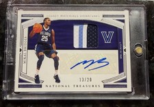 Mikal Bridges 2020 National Treasures Collegiate Legacy Materials Signature  /20