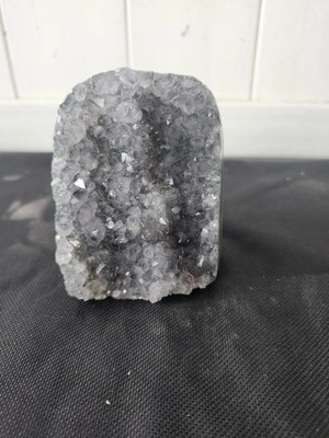 1.4 pound, 3.5 inch tall amethyst geode free form