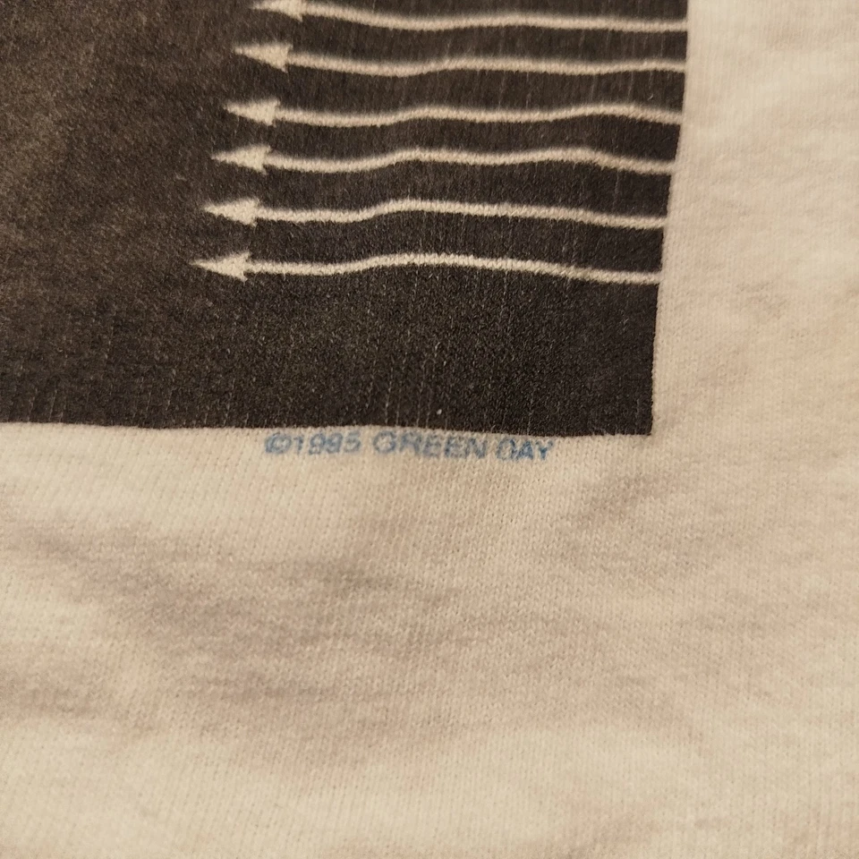Camiseta De Colección 1995 Green Day “Disturbios/Asesinato a 120 MPH” Insomniac Tour Talla XL Foto 4 de 4