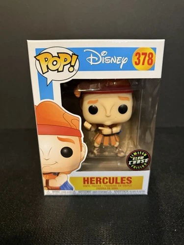 FUNKO POP ! HERCULES 378 GLOW CHASE EDITION DISNEY E01