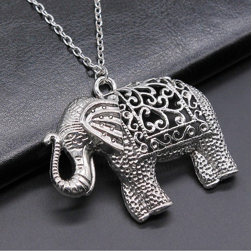 Elephant Necklace Miss Western Necklaces for Women Retro Pendant - Picture 8 of 11