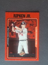 2025 Topps Archives Cal Ripken Jr. Red 8/50 Baseball Card