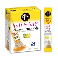 4C Half  Iced Tea Lemonade Mix- Sugar Free 24 pkts 24 Count Pack of 1 