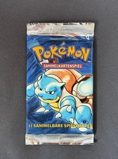 Pokemon 1st Edition Base Set Booster Pack SEALED Blastoise Artwork German