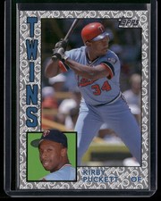 2021 Topps Update #CNW-14 Kirby Puckett Cards That Never Were Plat /70