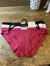Calvin Klein Size Medim Bikini Panties 3 Pack